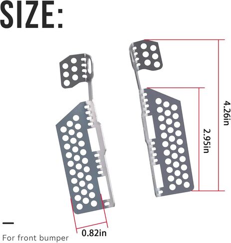 Front Bumper Tabs/Reinforcement Mounts/Repair Kit Compatible with Ford Mustang 2015 2016 2017, For Front Bumper in Saudi Arabia