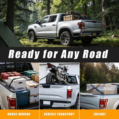 مرساة ربط لسرير الشاحنة شديدة التحمل تناسب Ford F150/F250/F350 2015-2025، بديلة لـ FL3Z-99000A64-B وFL3Z-9928408-AB، ملحقات ربط سرير صندوق الشحن (4 عبوات) in Kuwait