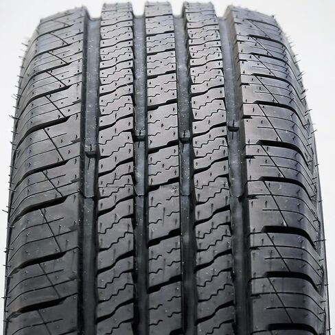 مجموعة من 4 (أربعة) إطارات Landgolden LGT67 H/T لجميع المواسم للشاحنات/سيارات الدفع الرباعي للطرق السريعة - 225/70R16 225/70/16 225/70-16 107H نطاق تحميل XL 4 طبقات BSW جدار جانبي أسود UTQG 500AA in Kuwait