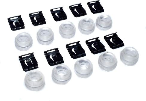 10 Sets Automatic Transmission Gear Shift Linkage Bushings W/Clips For Mercedes 1159920310,0009944160 in Saudi Arabia