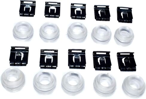 10 Sets Automatic Transmission Gear Shift Linkage Bushings W/Clips For Mercedes 1159920310,0009944160 in Saudi Arabia