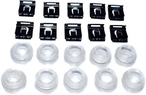 10 Sets Automatic Transmission Gear Shift Linkage Bushings W/Clips For Mercedes 1159920310,0009944160 in Saudi Arabia