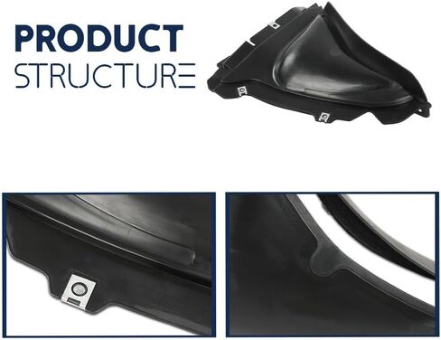 PIT66 Front Engine Splash Shield Left & Right Side Fit BMW 535i 535i xDrive 550i 550i xDrive Base 2011-2016, Fit Sedan Models/Not Fit M-Series BM1228155, BM1228154 in Saudi Arabia