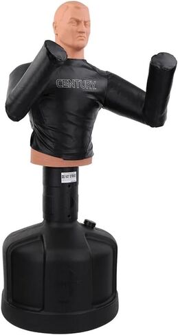 Century BOB Body Bag & S/M Sparring Gloves Combo | Ships in Two Boxes |Standing Punching Dummy | Freestanding Kickboxing Bag | Jump Rope & Glove Wraps | Adjust Up to 78" in Saudi Arabia
