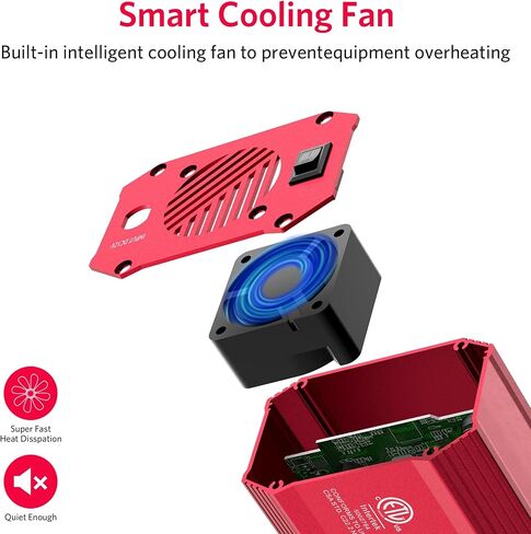 محول طاقة السيارة 300 واط، شاحن سيارة محول USB-C PD65W QC 18 واط، تيار مستمر 12 فولت إلى 110 فولت للمركبات، محول طاقة لشحن السيارة in Kuwait