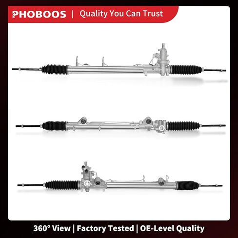 مجموعة رف وترس التوجيه الهيدروليكي من PHOBOOS متوافقة مع Ford Taurus 2008-2012، Taurus X 2008-2009، Flex، Five Hundred & Lincoln MKS، MKT & Mercury Montego، Sable، Direct Fit، Ref. 222003 in Kuwait