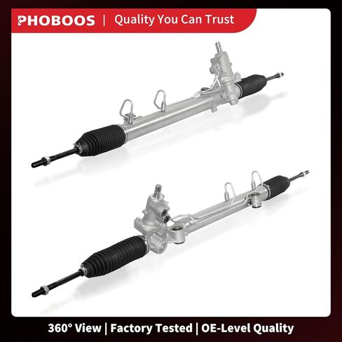 مجموعة رف وترس التوجيه الهيدروليكي من PHOBOOS متوافقة مع Ford Taurus 2008-2012، Taurus X 2008-2009، Flex، Five Hundred & Lincoln MKS، MKT & Mercury Montego، Sable، Direct Fit، Ref. 222003 in Kuwait