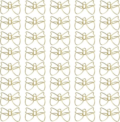 200 PCS Cute Paper Clips, Butterfly & Book Shape Paper Clip Small, Rose Gold and Gold Fun Paper Clips for Journals, Planners, Office Supplies (Paperclip/Book Clips) in Saudi Arabia