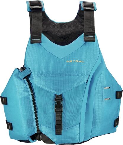 سترة نجاة ليلى للسيدات من Astral - سترة نجاة مريحة للبالغين من نوع USCG Type III PFD للرحلات البحرية والرحلات والمياه البيضاء in Kuwait