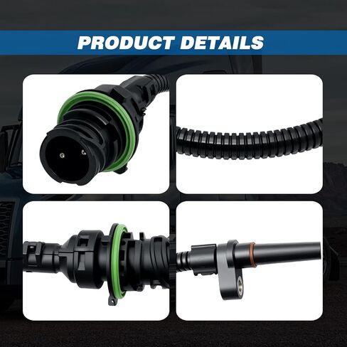 مستشعر سرعة الشاحن التوربيني متوافق مع شاحنة فولفو 9700 VHD VNL VNM D11 D13 شديدة التحمل، Mack CXN CXU LE LEU GU CHU MR MRU استبدال لـ 21508269، 85151481، 85109213 in Saudi Arabia