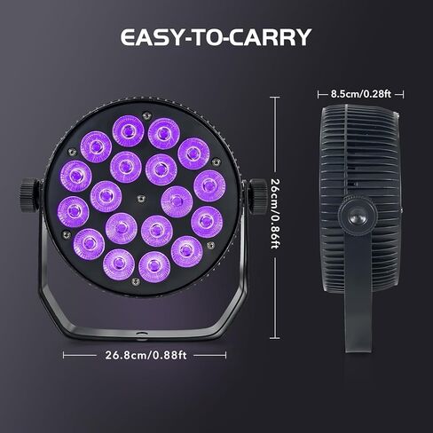 18x12W RGBW 4in1 LED Par Light in Saudi Arabia