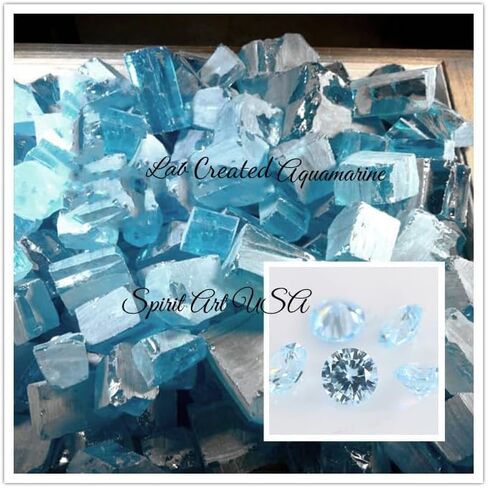 Aquamarine Necklace Sterling Silver Cat 1.5 Ct Kitty Sim Diamond Blue Pendant White Gold Plated March Birthstone Pet Lover Jewelry in Kuwait