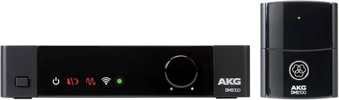 نظام ميكروفون لاسلكي رقمي AKG Pro Audio DMS100 مع جهاز استقبال ثابت SR100 وميكروفون محمول باليد HT100 in Saudi Arabia