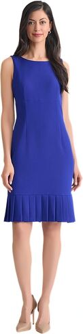 Kasper Women's Sleeveless Pleated Sheath Dress in Saudi Arabia