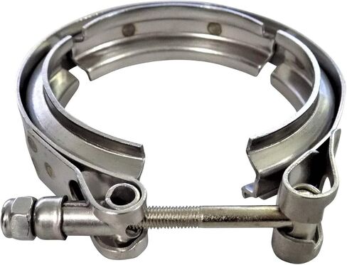 KB Diesel Performance LLC Lower Turbo Downpipe Exhaust V-Band Clamp for 6.6L 2001-2015 LB7-LML Duramax in Saudi Arabia