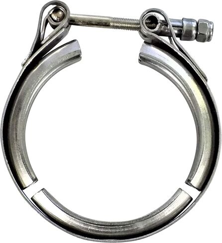 KB Diesel Performance LLC Lower Turbo Downpipe Exhaust V-Band Clamp for 6.6L 2001-2015 LB7-LML Duramax in Saudi Arabia