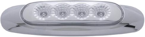 United Pacific 39401 - Clearance/Marker Light - Red Led/Clear Lens, With Reflector, 4 Led in Saudi Arabia