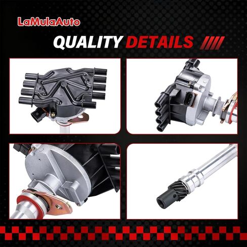 Ignition Distributor LaMulaAuto Compatible with Chevy GMC Vortec 5.7L 5.0L V8 305 350 1996-2002, Small Block C1500 C2500 C3500 K1500 K2500 K3500 W3500 W4500 EFI Distributor, Replaces 12570425 GM03 in Saudi Arabia