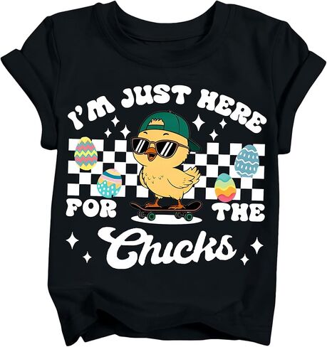 Boys Easter Shirt Toddler Egg Hunt T-Shirts Kid Bunny Funny Lettering Graphic Tee Tops 2026 (3T-10T) in Saudi Arabia