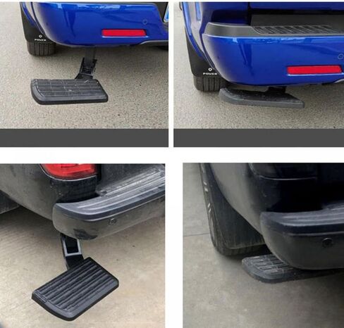 Retractable Step Plate Tailgate Ladder Compatible with Tundra 2022 2023 2024 in Saudi Arabia