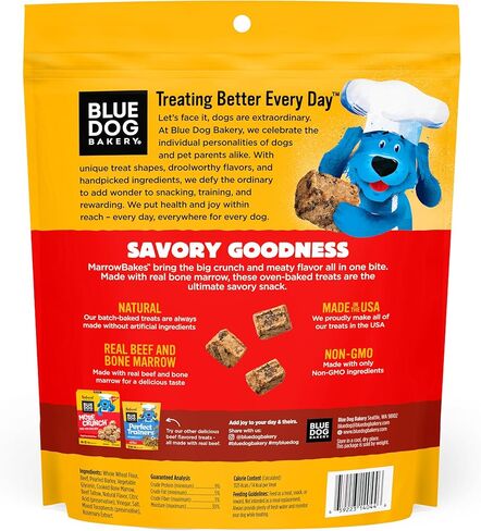 مخبوزات نخاع الكلب الأزرق | غير معدل وراثيًا | 12 أونصة 340 جرام in Kuwait