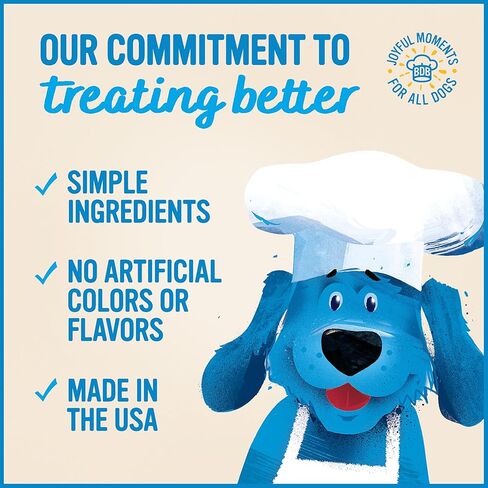 مخبوزات نخاع الكلب الأزرق | غير معدل وراثيًا | 12 أونصة 340 جرام in Kuwait