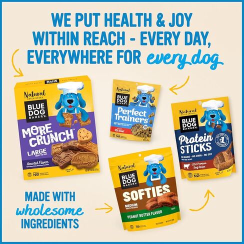 مخبوزات نخاع الكلب الأزرق | غير معدل وراثيًا | 12 أونصة 340 جرام in Kuwait