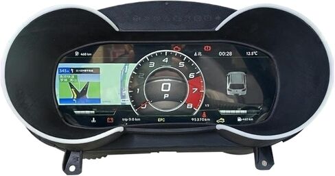 لوحة قيادة قمرة القيادة متوافقة مع أودي TT TTS 2008-2014 لوحة أدوات LCD رقمية شاشة 10.3 بوصة عالية الدقة عداد السرعة CarPlay عداد المسافات in Kuwait