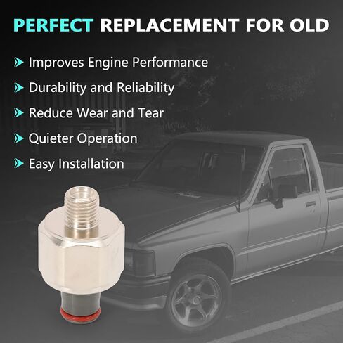 Knock Sensor with Wire Harness Assembly Fit 4Runner 3.0L 1988 1989 1990 1991 1992 Replace 82219-89103, 5S2371, 89615-20010 in Saudi Arabia