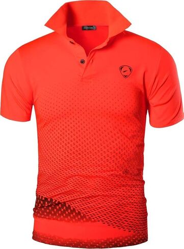3 Pack Men's Short Sleeve Fit Sport Polo Tee Shirts T-Shirts Tshirt Tops Poloshirt Golf Tennis Pickleball LSL195 in Saudi Arabia