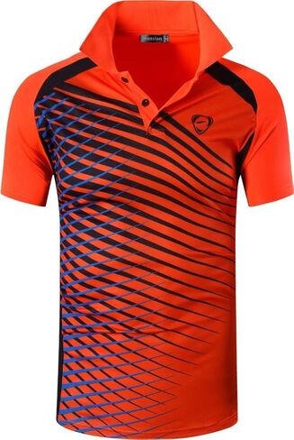 3 Pack Men's Short Sleeve Fit Sport Polo Tee Shirts T-Shirts Tshirt Tops Poloshirt Golf Tennis Pickleball LSL195 in Saudi Arabia