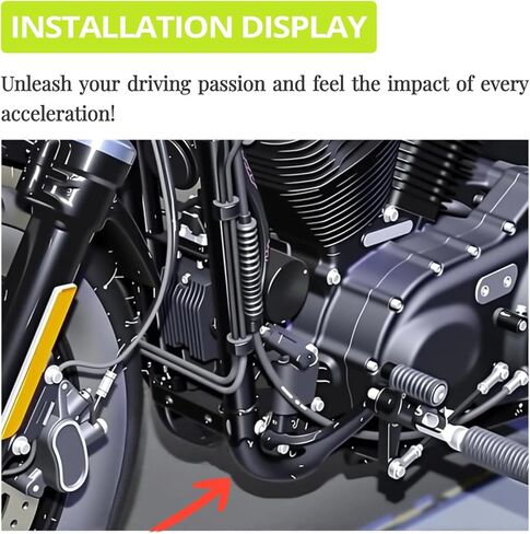 Motorcycle Oil Drain Line Oil Cooler Hose Line for Harley Sportster XL 883 1200, Iron 883, X48 72V Forty Eight Seventy-Two XL1200C XL1200T XL1200N 2004-2013 in Saudi Arabia