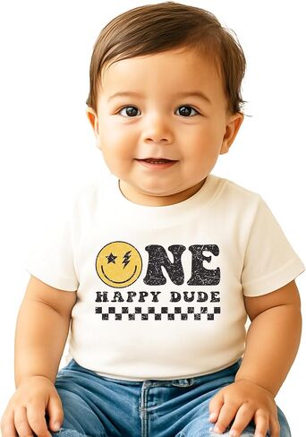 One Happy Dude 1st Birthday Matching Family Outfits for Mom and Dad for Baby Boys and Baby Girls in Kuwait