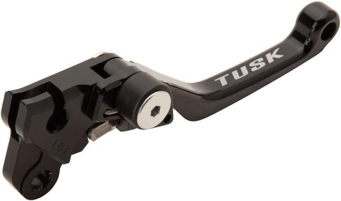 رافعة قابض قابلة للطي من TUSK باللون الأسود متوافقة مع Yamaha YZ125/YZ250 2001-2014/YZ250F 2001-2008/متوافقة مع Kawasaki KX250F 2005-2018/KX450F 2006-2018 in Kuwait