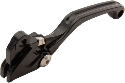 رافعة قابض قابلة للطي من TUSK باللون الأسود متوافقة مع Yamaha YZ125/YZ250 2001-2014/YZ250F 2001-2008/متوافقة مع Kawasaki KX250F 2005-2018/KX450F 2006-2018 in Kuwait