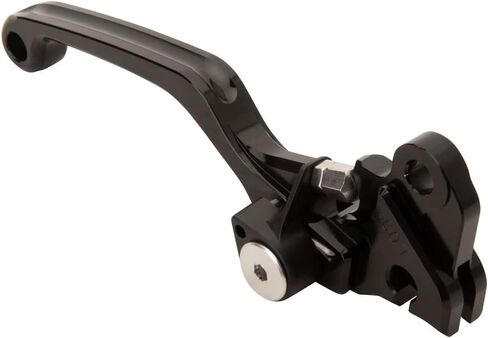 رافعة قابض قابلة للطي من TUSK باللون الأسود متوافقة مع Yamaha YZ125/YZ250 2001-2014/YZ250F 2001-2008/متوافقة مع Kawasaki KX250F 2005-2018/KX450F 2006-2018 in Kuwait