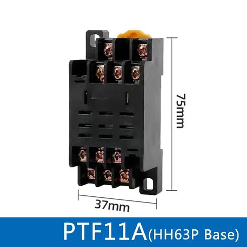 قاعدة مقبس التتابع لـ HH52P HH53P HH54P HH62P HH63P HH64P، 8/11/14 دبوس، متوافقة مع LY2NJ MY2NJ MY4N J، للأغراض العامة، 10 عبوات (10 قطع) in Saudi Arabia