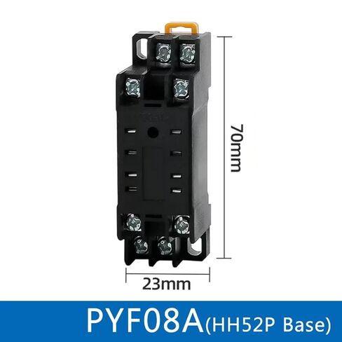 قاعدة مقبس التتابع لـ HH52P HH53P HH54P HH62P HH63P HH64P، 8/11/14 دبوس، متوافقة مع LY2NJ MY2NJ MY4N J، للأغراض العامة، 10 عبوات (10 قطع) in Saudi Arabia