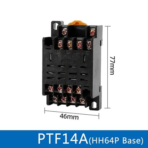 قاعدة مقبس التتابع لـ HH52P HH53P HH54P HH62P HH63P HH64P، 8/11/14 دبوس، متوافقة مع LY2NJ MY2NJ MY4N J، للأغراض العامة، 10 عبوات (10 قطع) in Saudi Arabia