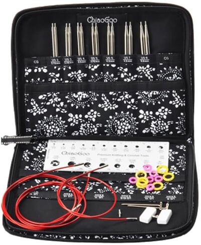 ChiaoGoo TWIST Stainless Steel Interchangeable Set, 5-inch (13cm) Small (7500-S) in Saudi Arabia