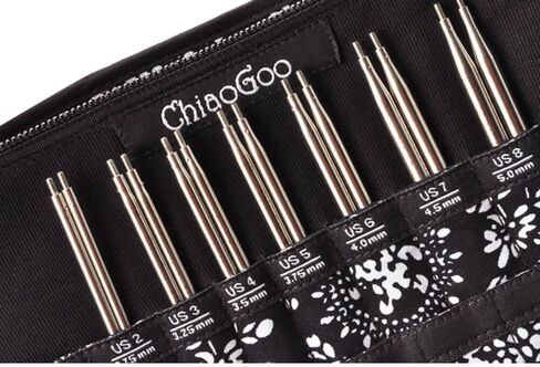 ChiaoGoo TWIST Stainless Steel Interchangeable Set, 5-inch (13cm) Small (7500-S) in Saudi Arabia