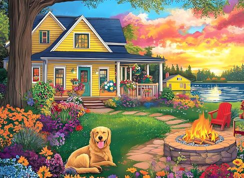 EIBEILI Diamond Painting Kits for Adults DIY 5D Diamond Art Paint with Round Diamonds Full Dril Gem Bee Art Painting Kit for Home Wall Decor Gifts 12x12inch in Kuwait