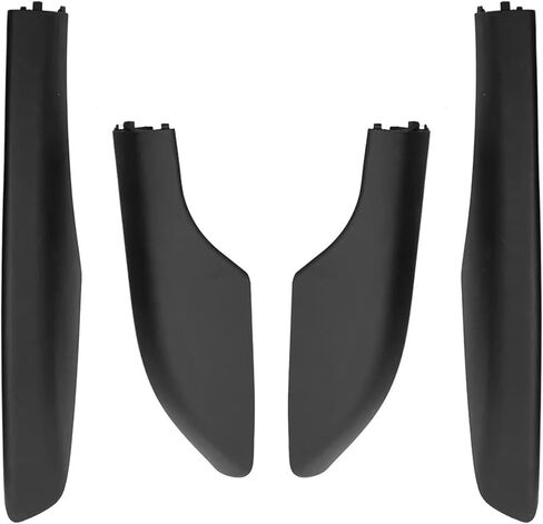 4pcs Black ABS Roof Rack Bar Rail End Protection Cover Shell Compatible For Toyota Fortuner AN50 AN60 Hilux SW4 2004-2012 2013 2014 2015 in Kuwait