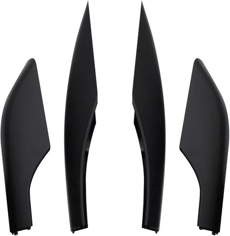 4pcs Black ABS Roof Rack Bar Rail End Protection Cover Shell Compatible For Toyota Fortuner AN50 AN60 Hilux SW4 2004-2012 2013 2014 2015 in Kuwait