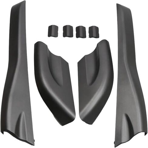 Black Car Roof Rack Bar Rail End Protection Cover Shell Car Styling Roof Rack Cover Compatible For Hyundai Tucson 2004-2008 in Kuwait