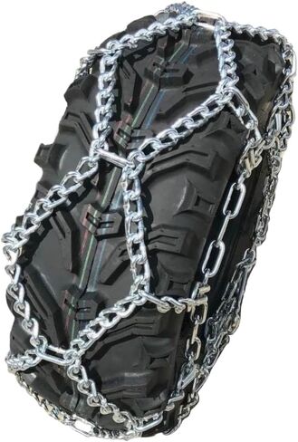 ATV UTV Snow Chains 25x10x10 Or 25x10x12 Sizes 25x8-12 Net Pattern Sold In Pairs in Saudi Arabia