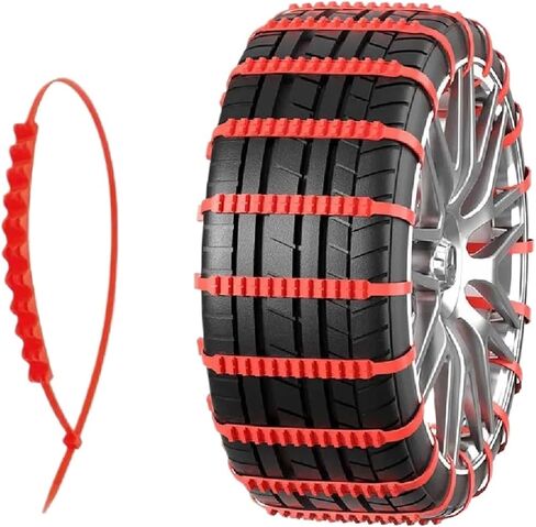 Anti-Skid Snow Chains For Car Motorcycles Winter And Bad Terrain Wheels Anti-slip Emergency Universal Lockout Artifact(40pcs) in Kuwait