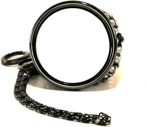 محفظة نقود صغيرة لطيفة من أحجار الراين مع مرآة في الأسفل، وحزام لليد in Kuwait