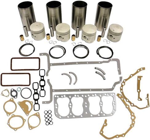 طقم إصلاح إعادة بناء المحرك يناسب جرار Ford 2N 8N 9N 1939-1952 81859181 8N6008 8N6108B in Kuwait