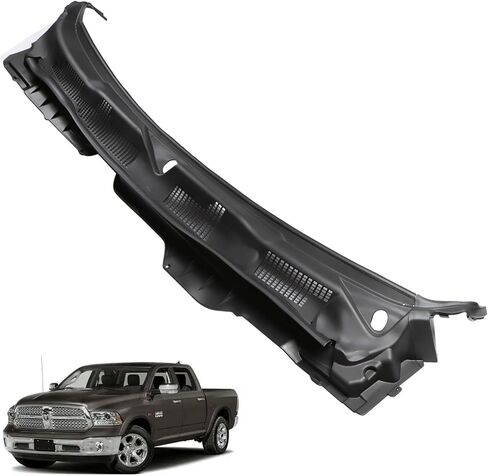 MUCO New Front Windshield Cowl Cover Panel 55112305AB Compatible with 2009-2018 Dodge Ram 1500 2500 3500 2019-2024 Ram 1500 Classic Wiper Cowl Vent Panel in Saudi Arabia